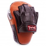 Боксерские ударные лапы Twins Special (PML-10 brown/black)